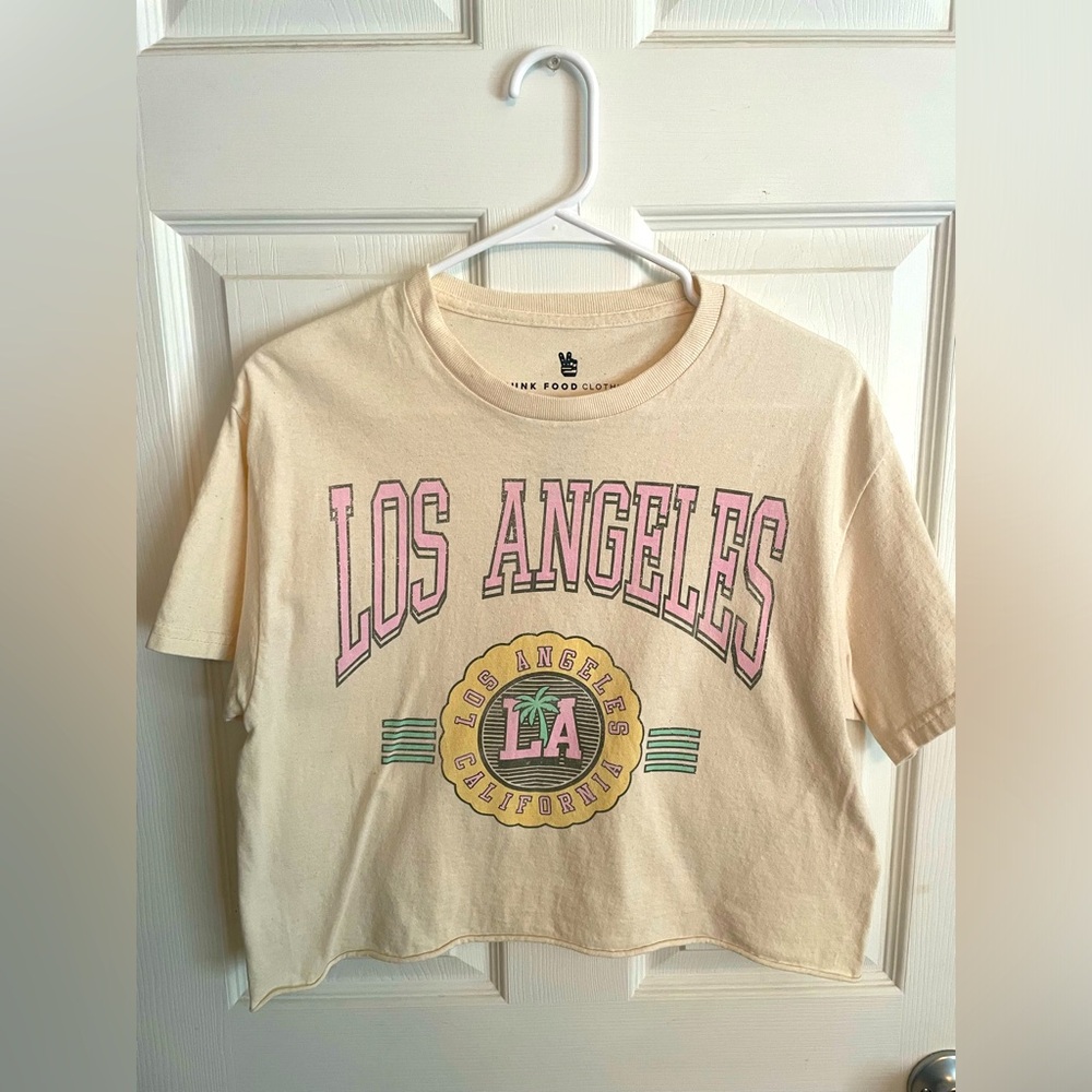 Los Angeles Cropped Tee